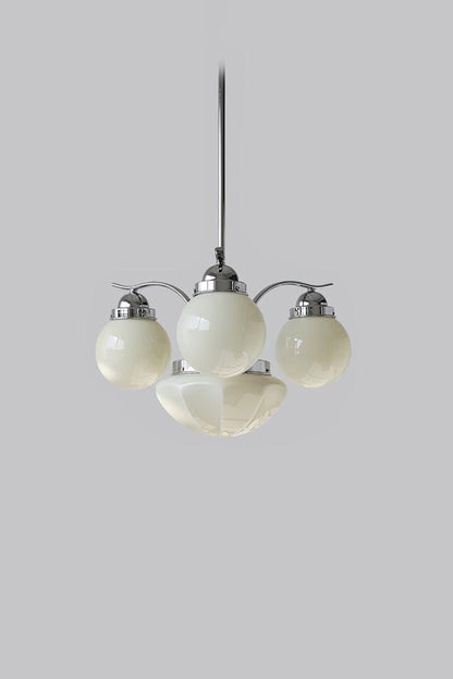 Ryttenberg Glass Globe Chandelier - view 17 | everlamps