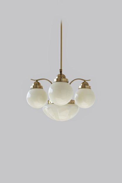 Ryttenberg Glass Globe Chandelier - view 19 | everlamps