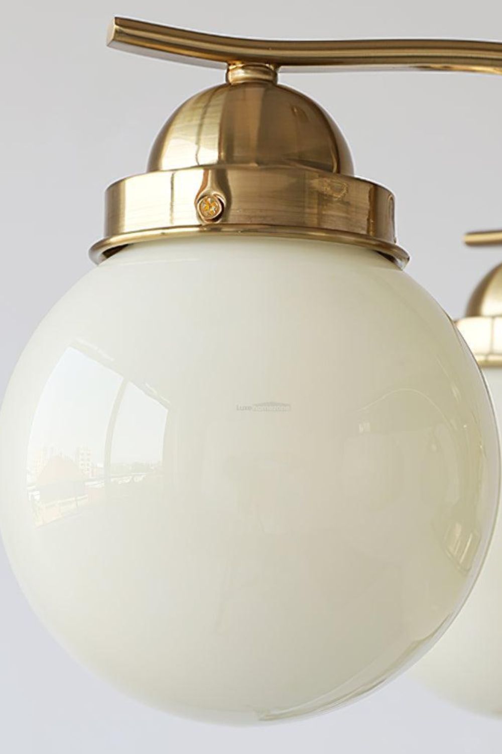 Ryttenberg Glass Globe Chandelier - view 8 | everlamps