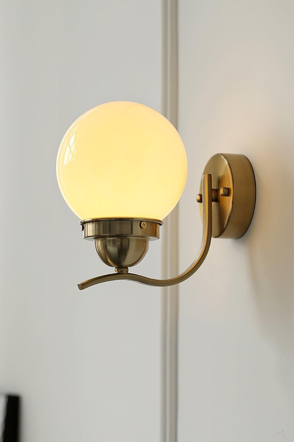 Ryttenberg Globe Wall Lamp - view 4 | everlamps