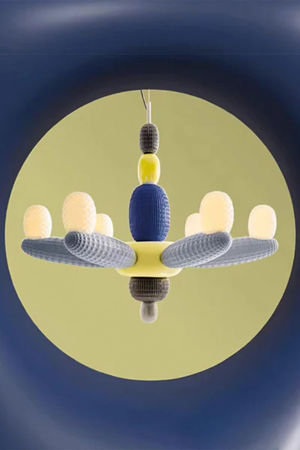 SOFT BLOWN Chandelier - view 5 | everlamps