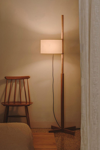 Santa&Cole Walnut Floor Lamp - view 5 | everlamps