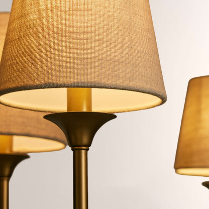 Veyra 6 Light Round Chandelier 42"D 55"D 68"D