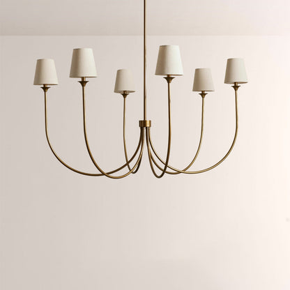 Veyra 6 Light Round Chandelier 42"D 55"D 68"D