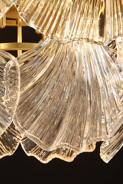 Scallop Shaped Chandelier Light - everlamps