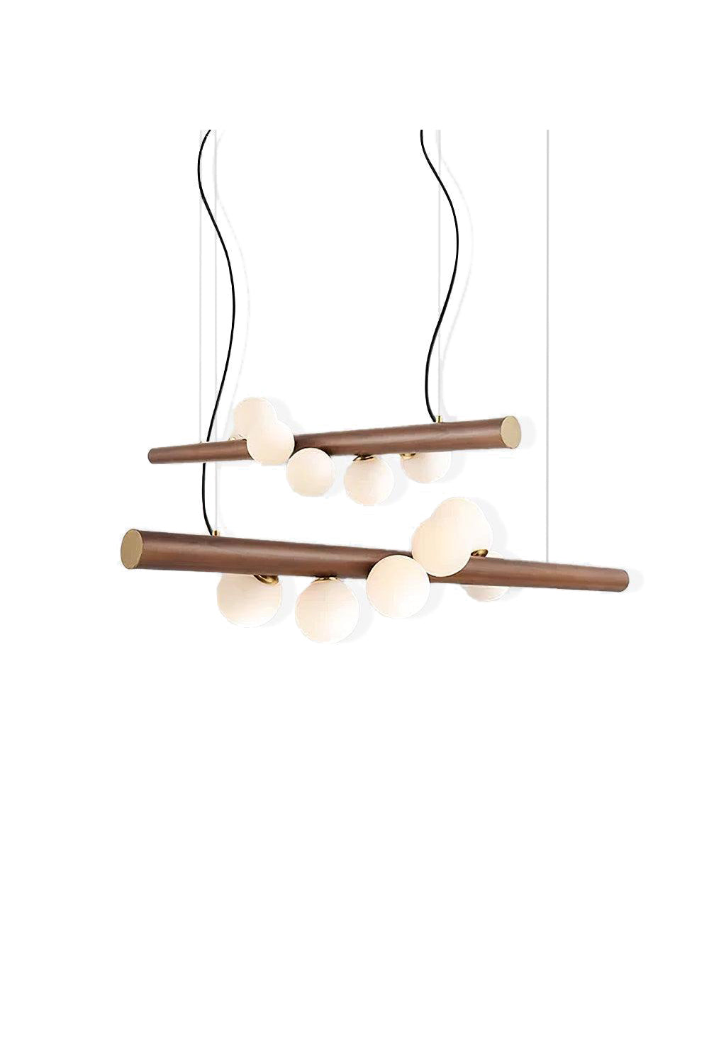 Scandinavian Linear Wooden Pendant Lamp | everlamps