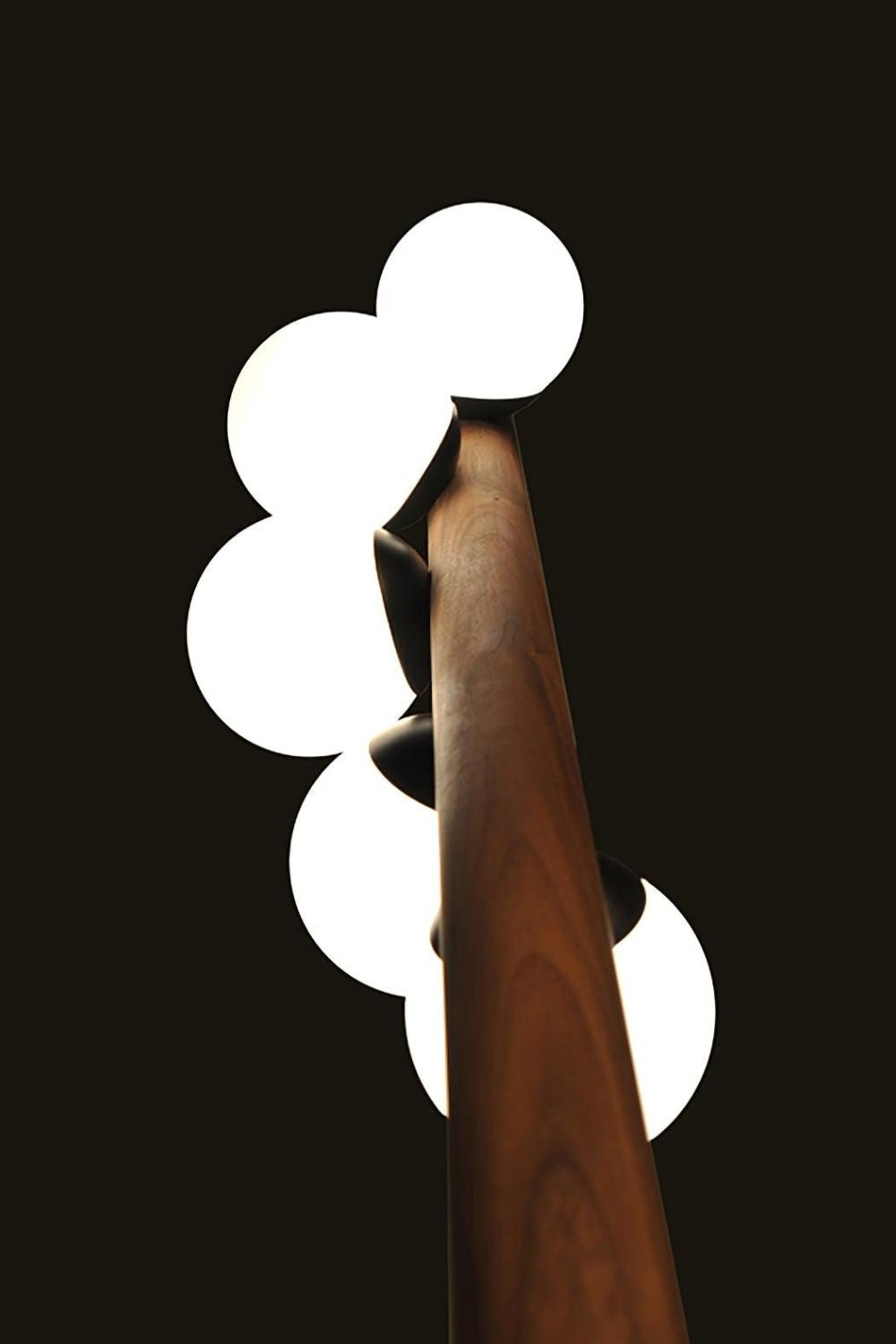 Scandinavian Linear Wooden Pendant Lamp - view 6 | everlamps