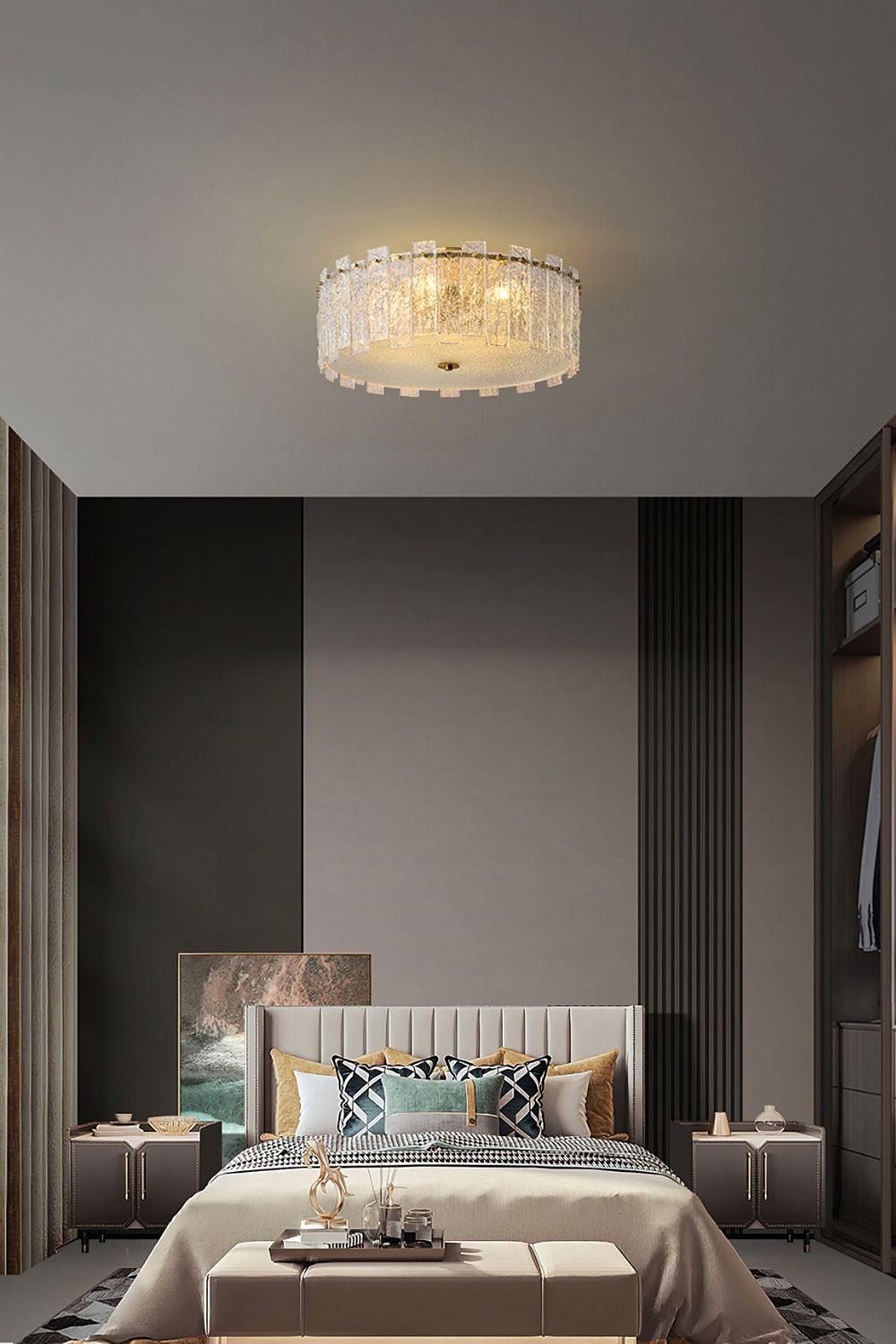 Scattered Glass Ceiling Lamp - everlamps