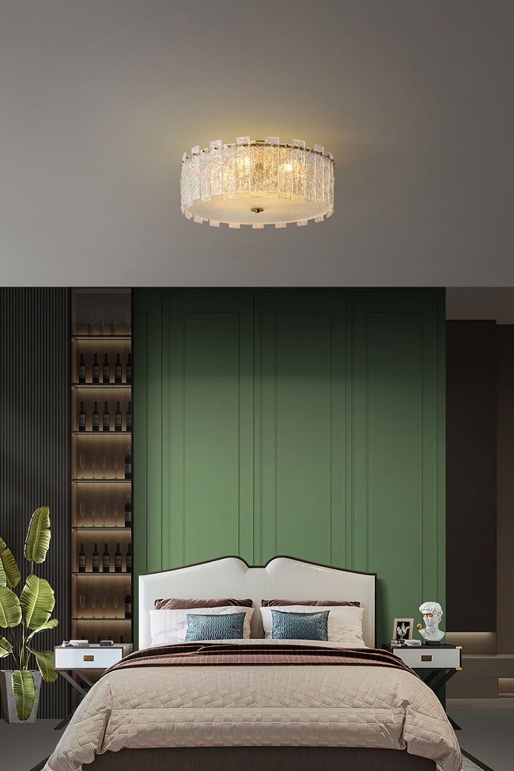 Scattered Glass Ceiling Lamp - everlamps