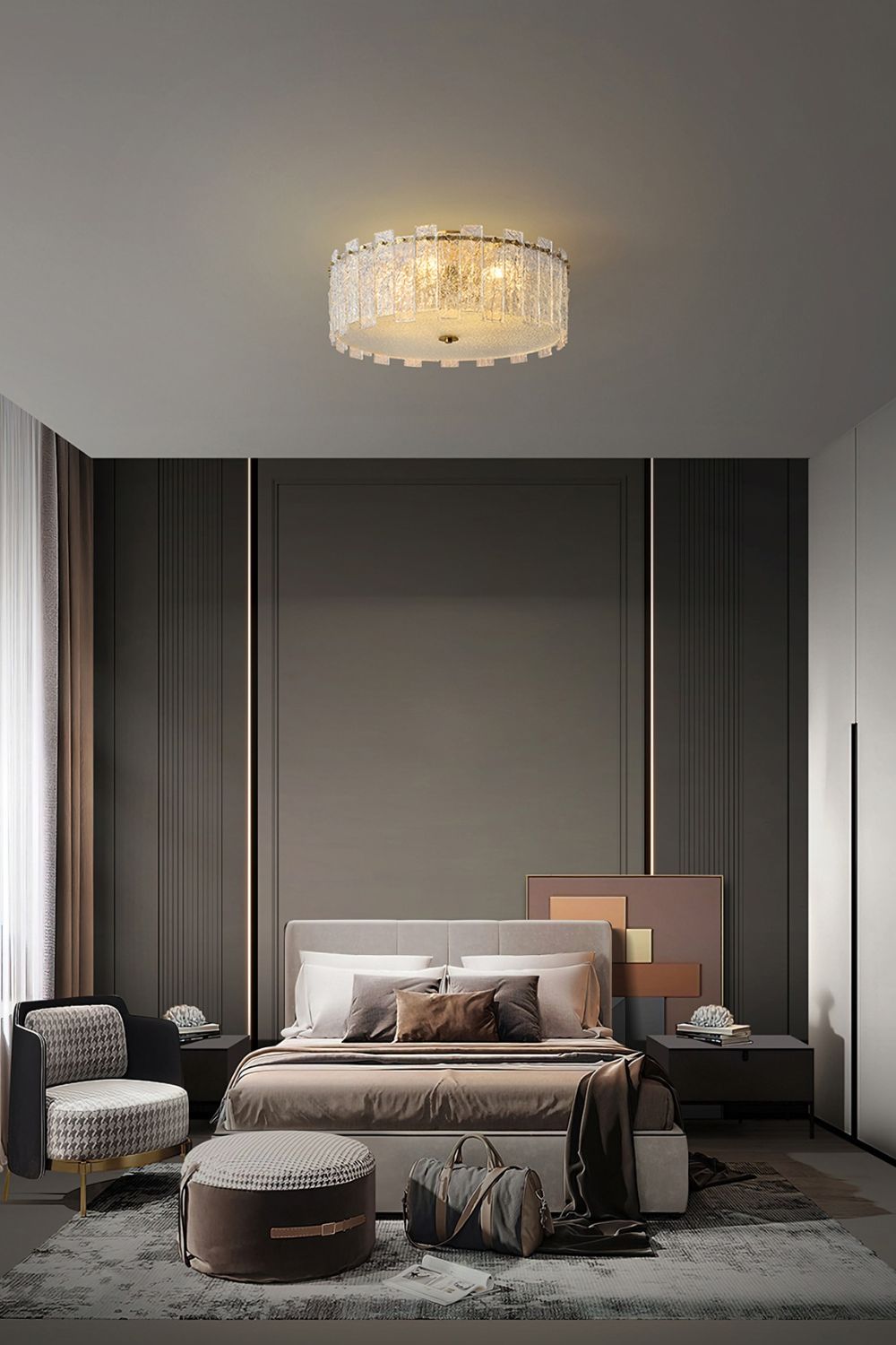 Scattered Glass Ceiling Lamp - everlamps