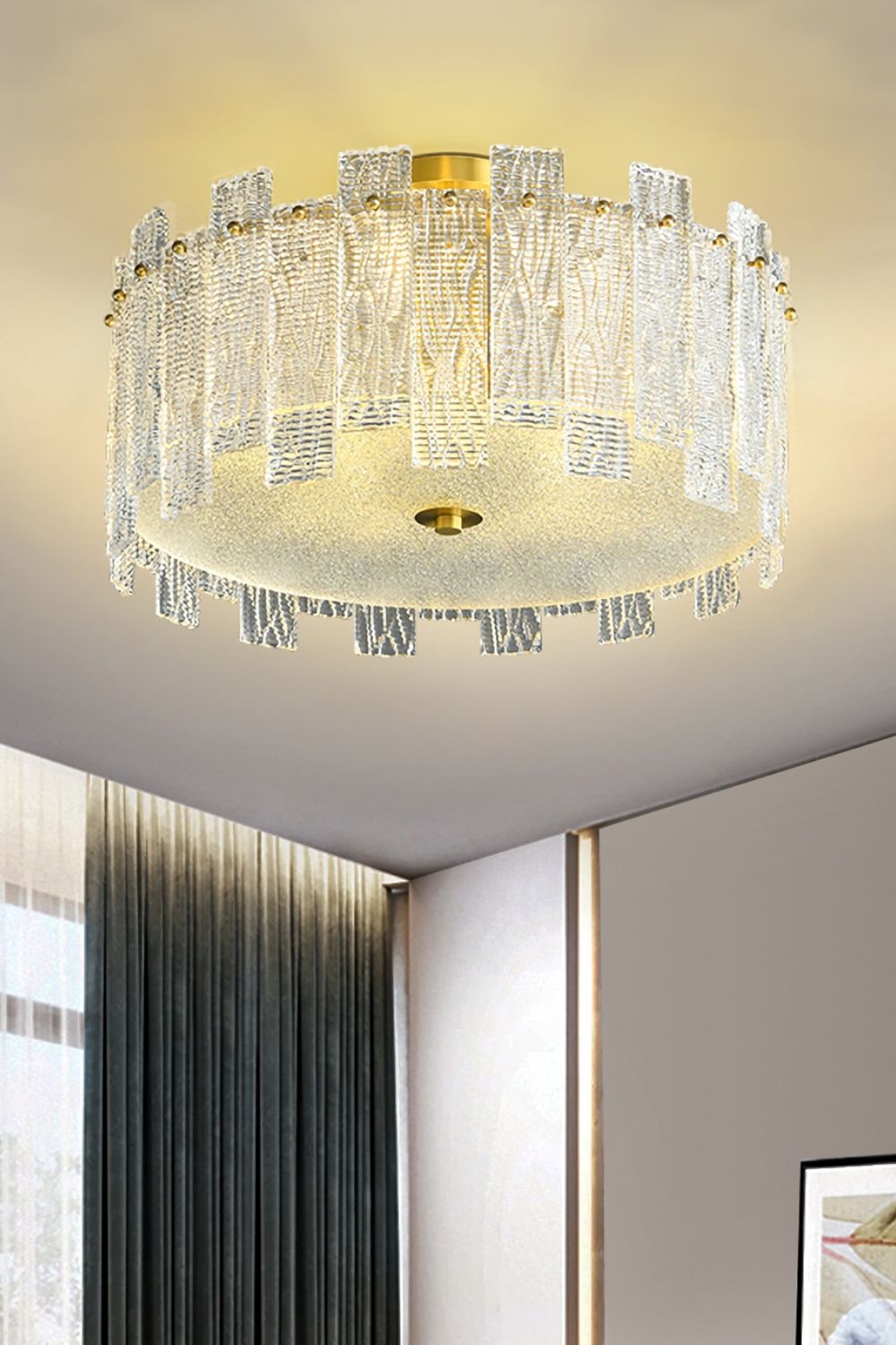 Scattered Glass Ceiling Lamp - everlamps