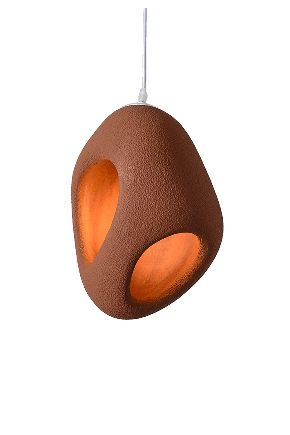 Sculptural Japandi Pendant Lamp - view 14 | everlamps