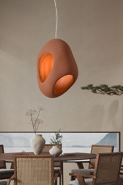 Sculptural Japandi Pendant Lamp - view 13 | everlamps