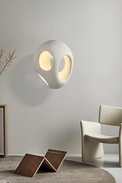 Sculptural Japandi Pendant Lamp - view 8 | everlamps