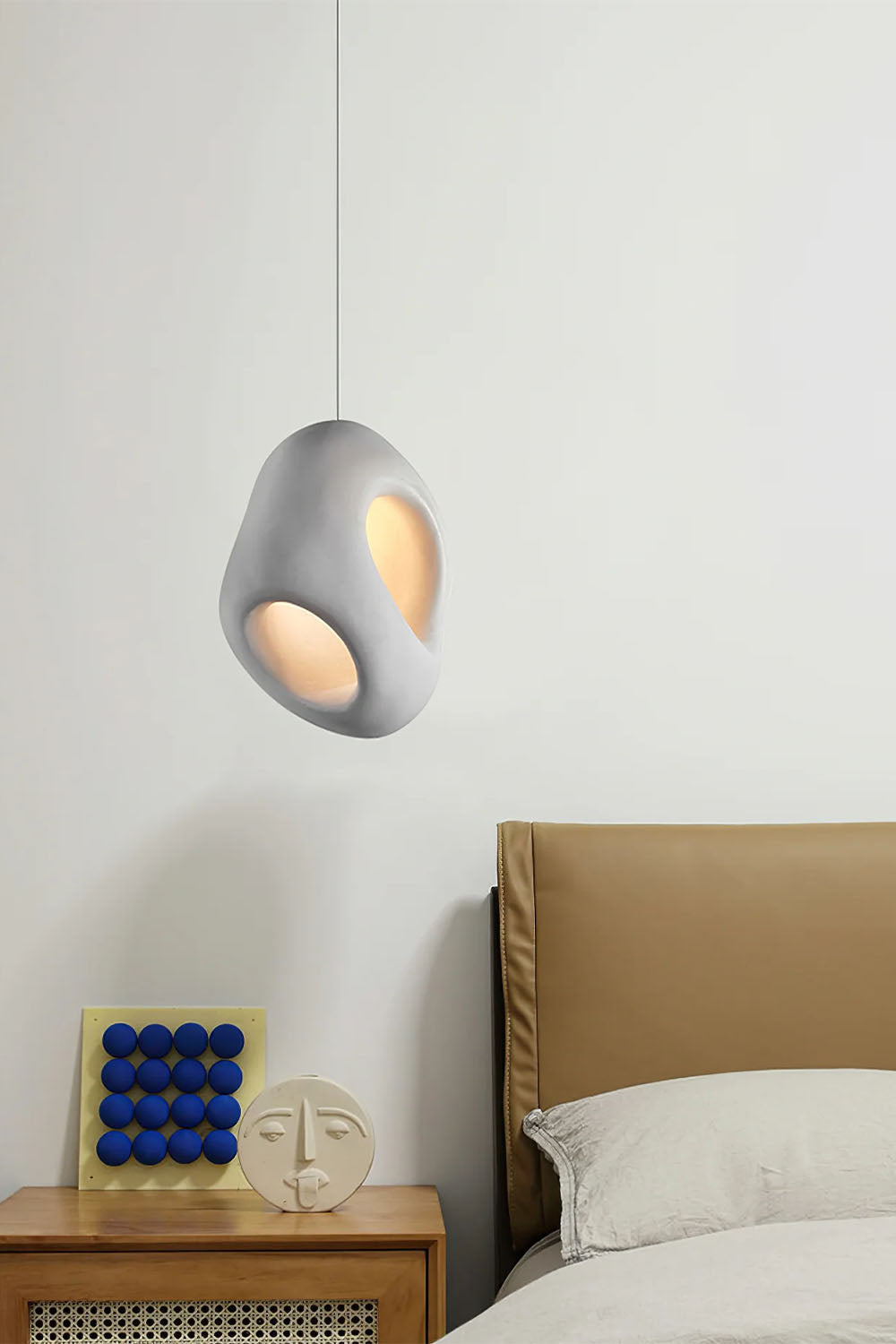Sculptural Japandi Pendant Lamp - view 2 | everlamps
