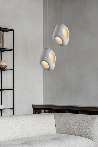 Sculptural Japandi Pendant Lamp - view 7 | everlamps