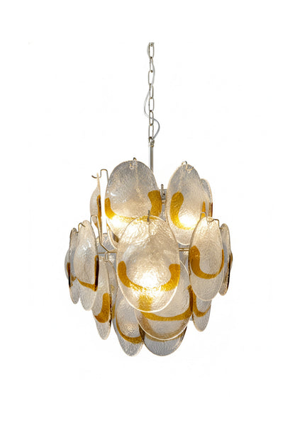Shell-Shaped Glass Chandelier | everlamps