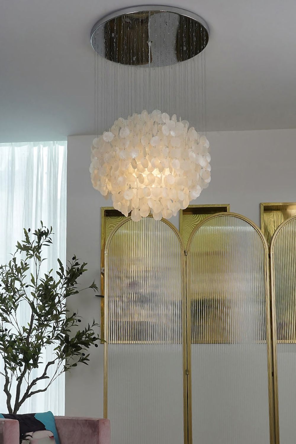 Verpan Fun 8DM Shell Chandelier - view 8 | everlamps