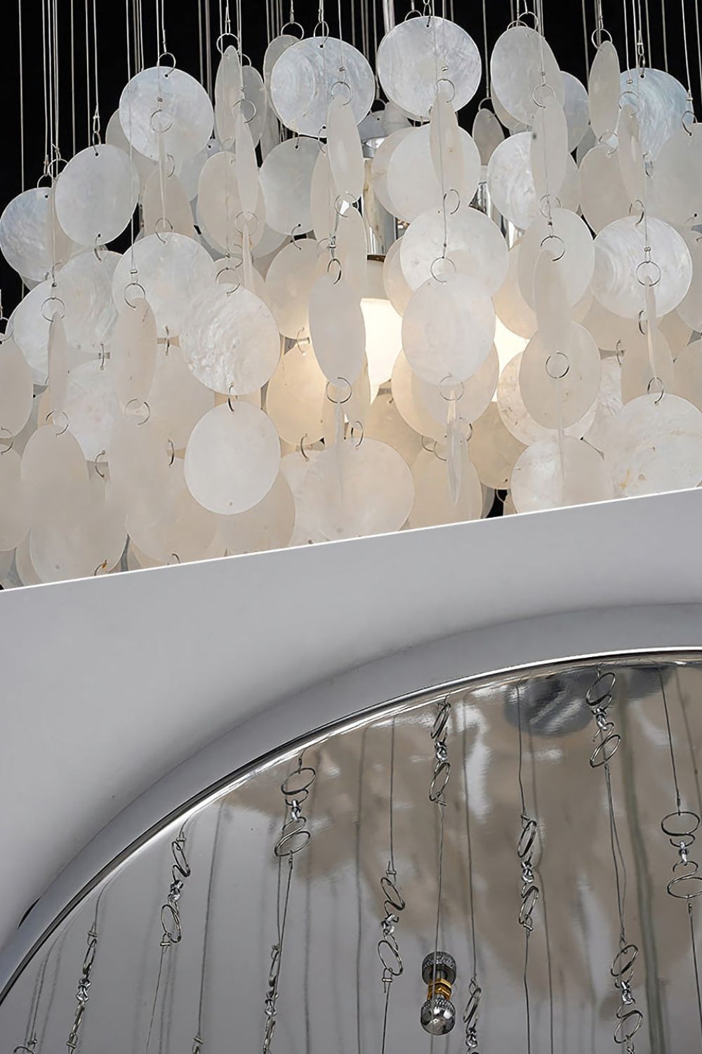 Verpan Fun 8DM Shell Chandelier - view 17 | everlamps