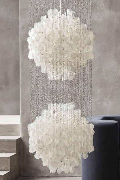 Verpan Fun 8DM Shell Chandelier - view 10 | everlamps