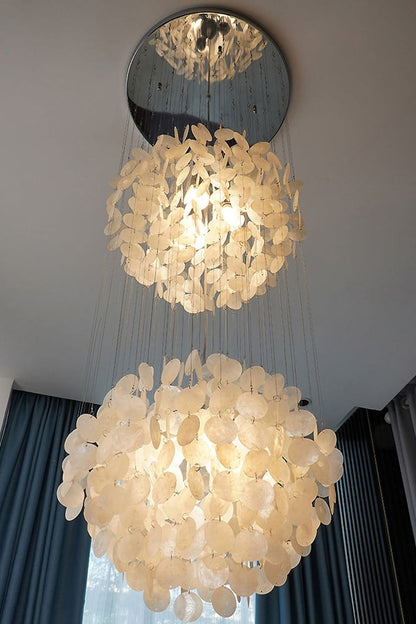Verpan Fun 8DM Shell Chandelier - view 4 | everlamps