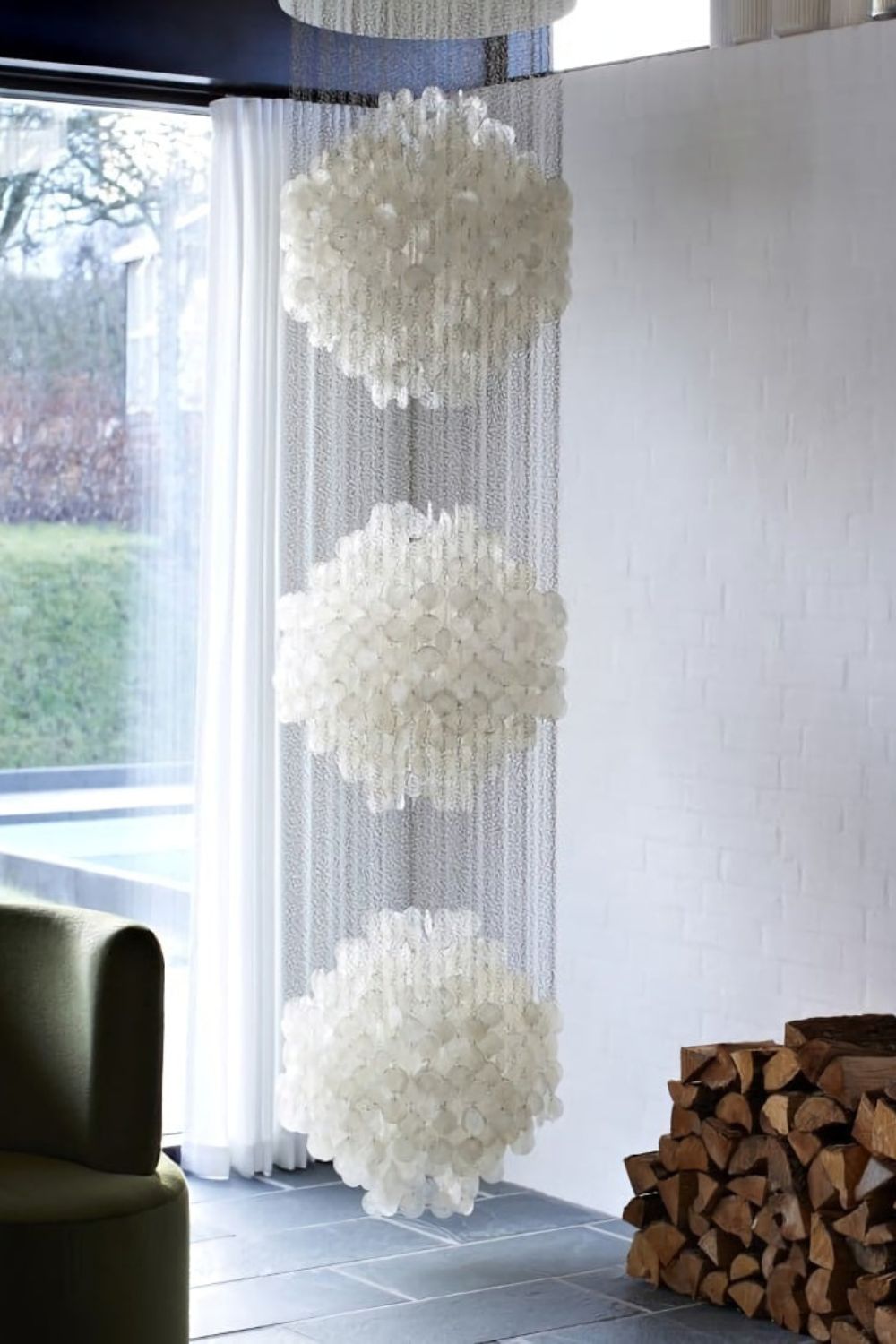 Verpan Fun 8DM Shell Chandelier - view 6 | everlamps