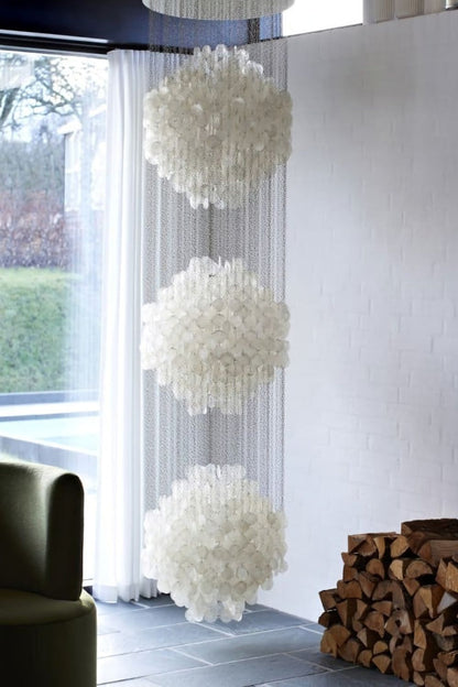 Verpan Fun 8DM Shell Chandelier - view 6 | everlamps