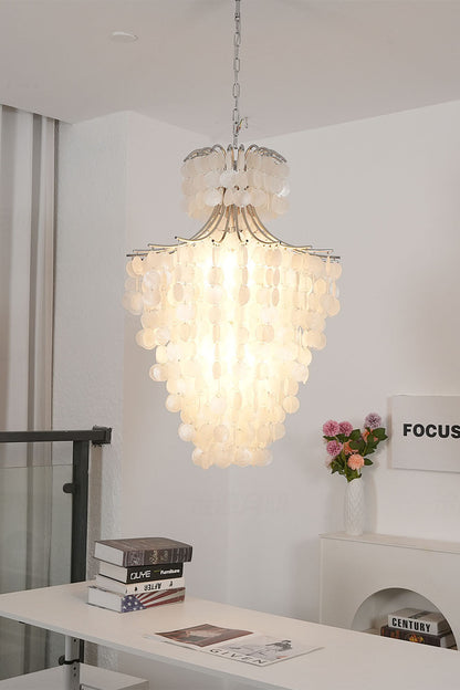 Shell Double-layer Chandelier - view 2 | everlamps