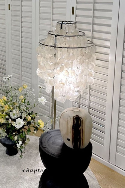 Vintage Shell Floor Lamp - view 5 | everlamps