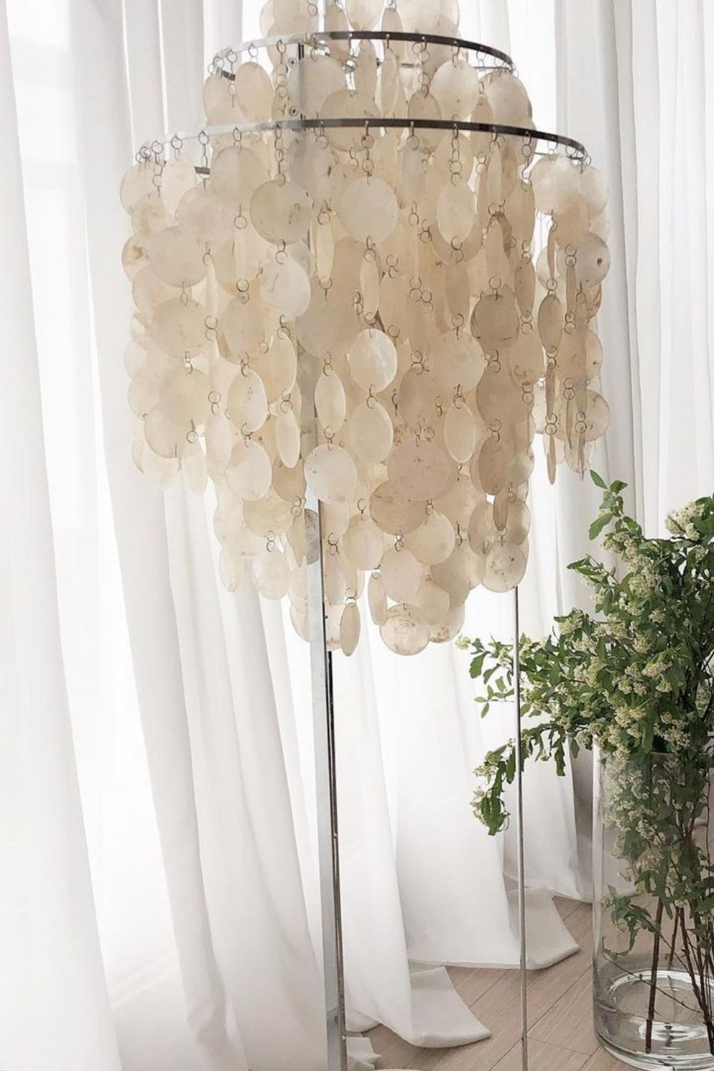 Vintage Shell Floor Lamp - view 14 | everlamps