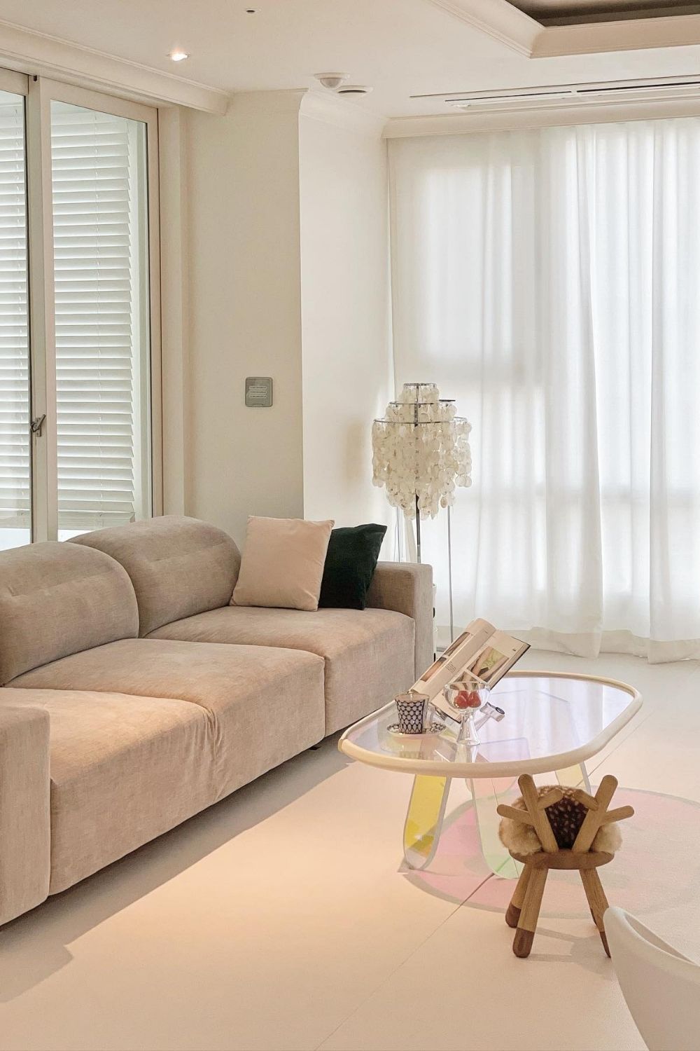 Vintage Shell Floor Lamp - view 17 | everlamps