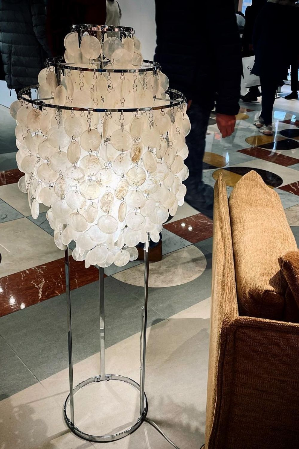 Vintage Shell Floor Lamp - view 18 | everlamps