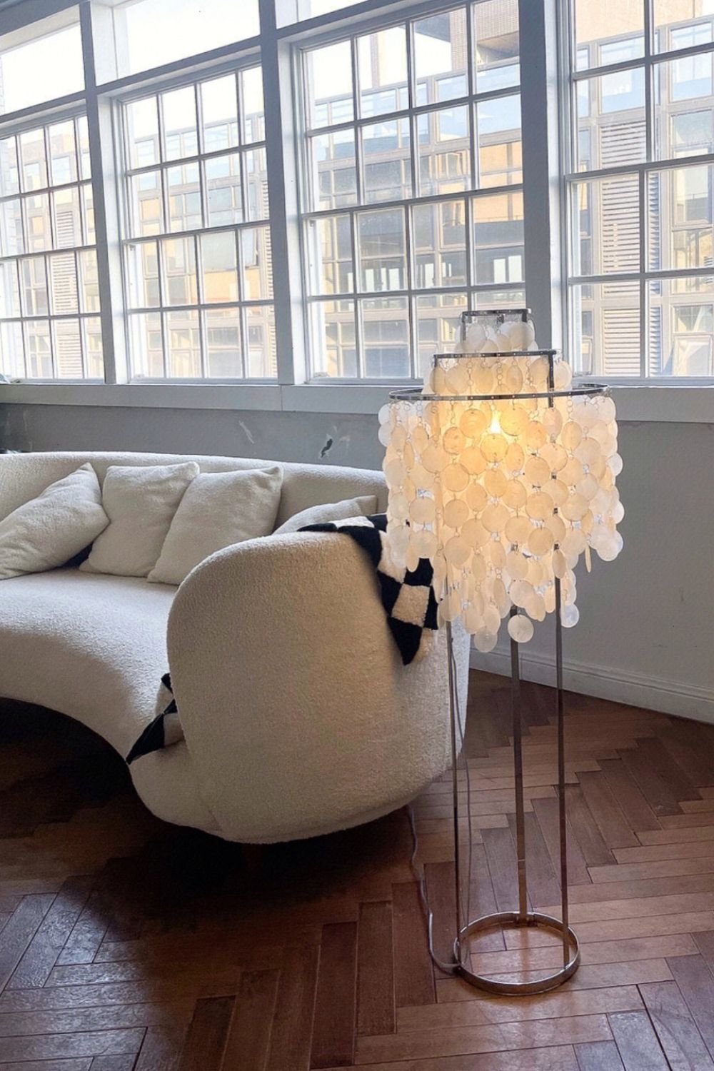 Vintage Shell Floor Lamp - view 22 | everlamps