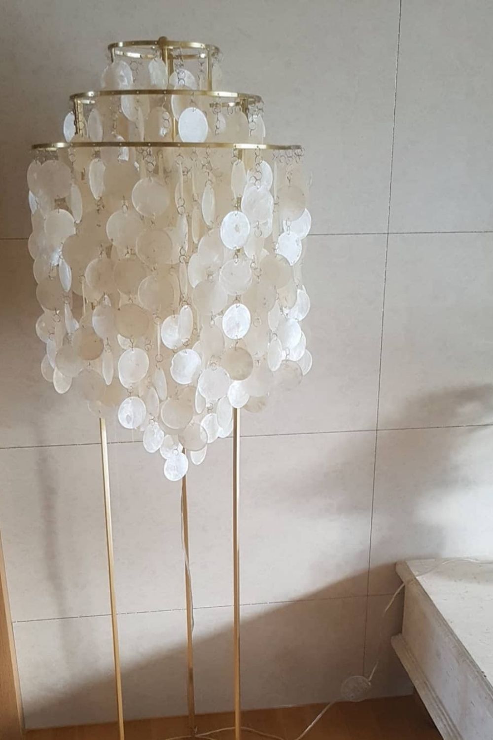 Vintage Shell Floor Lamp - view 23 | everlamps