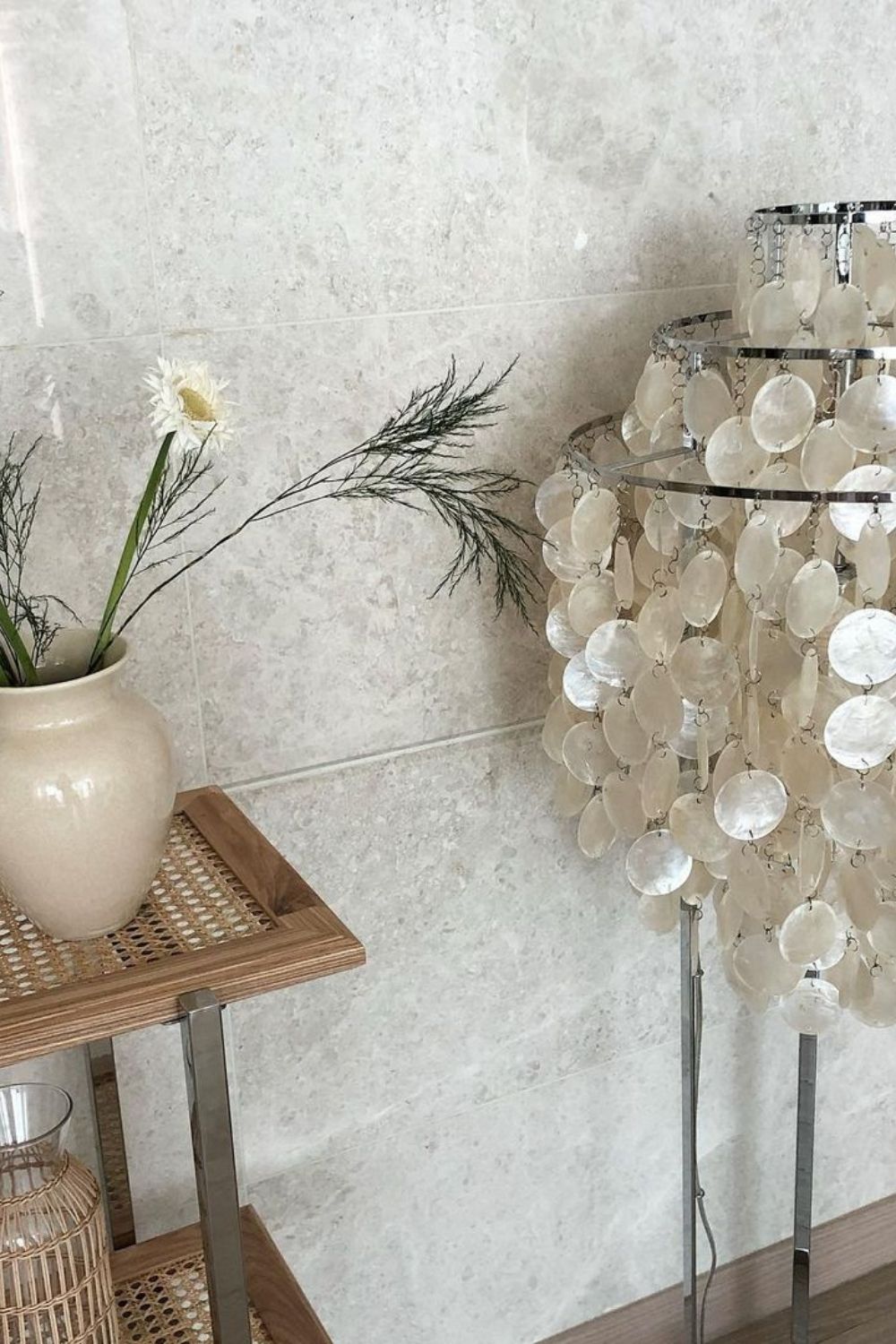 Vintage Shell Floor Lamp - view 24 | everlamps