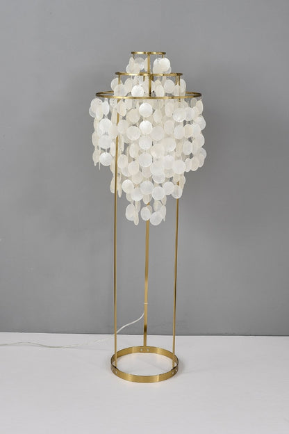 Vintage Shell Floor Lamp