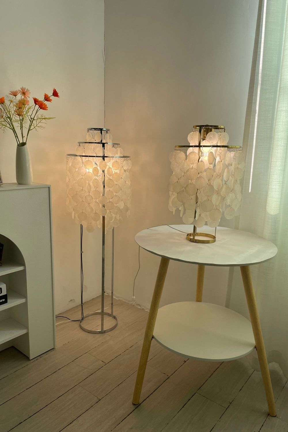 Vintage Shell Floor Lamp - view 31 | everlamps