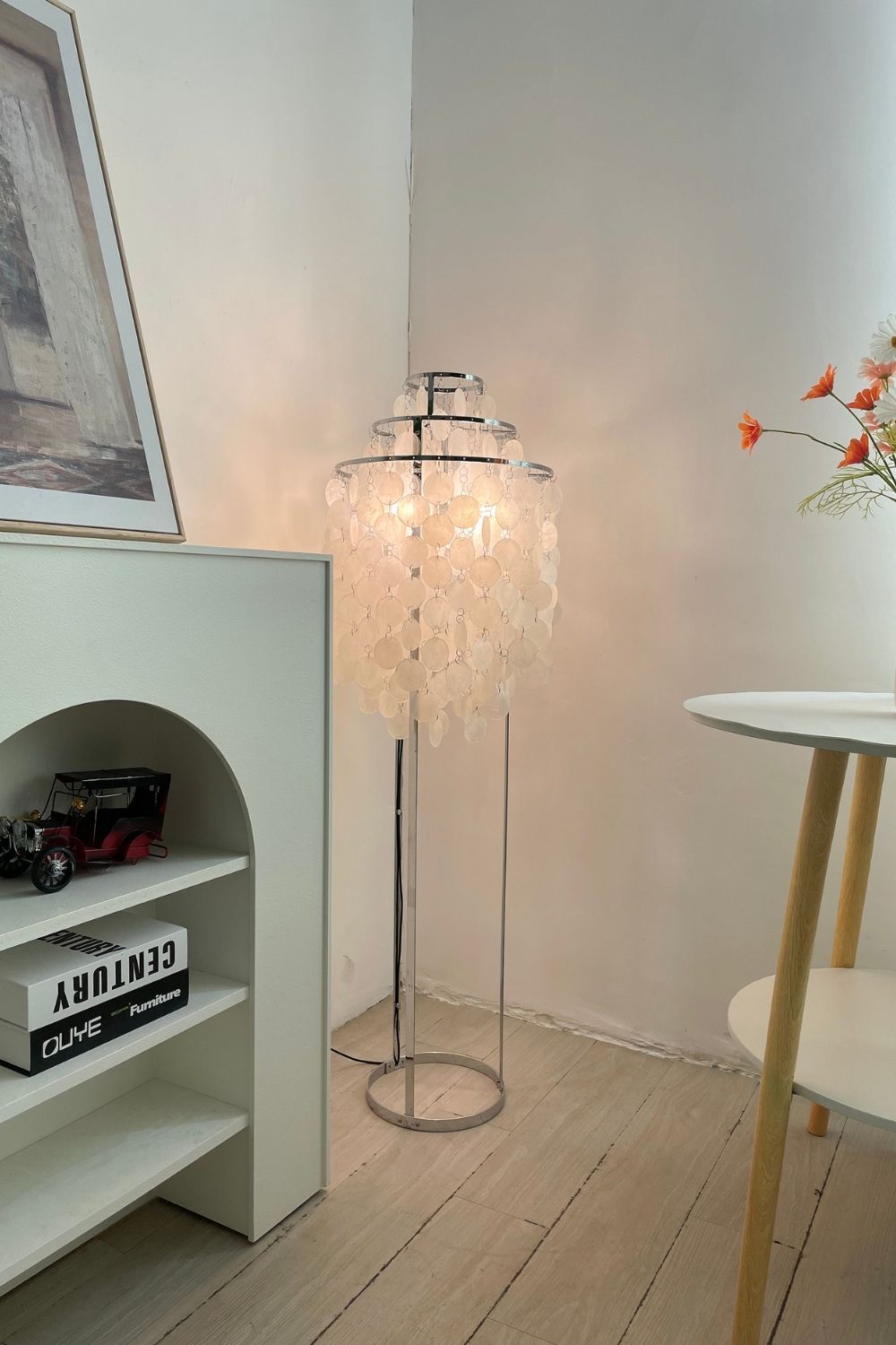 Vintage Shell Floor Lamp - view 38 | everlamps