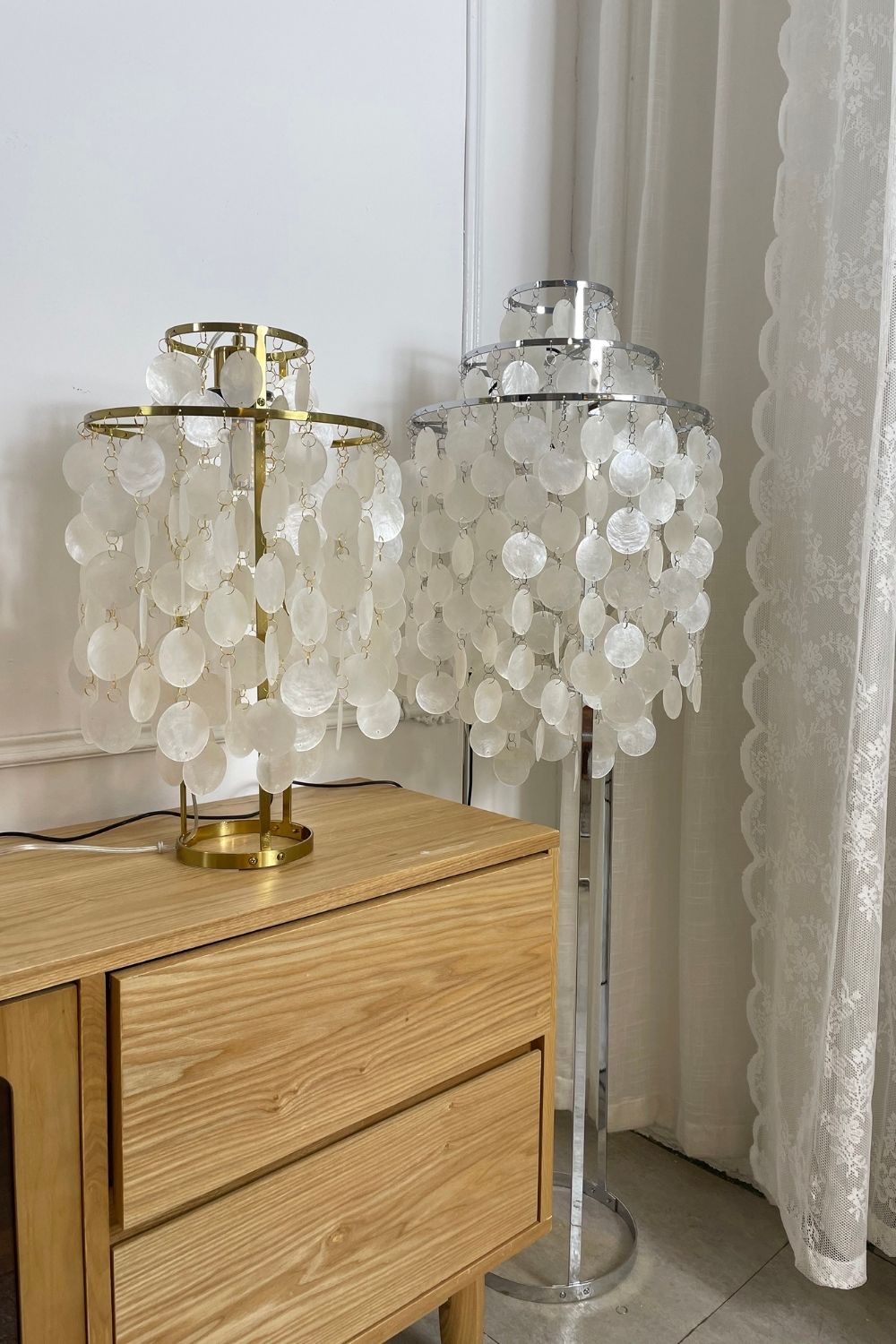 Vintage Shell Floor Lamp - view 39 | everlamps