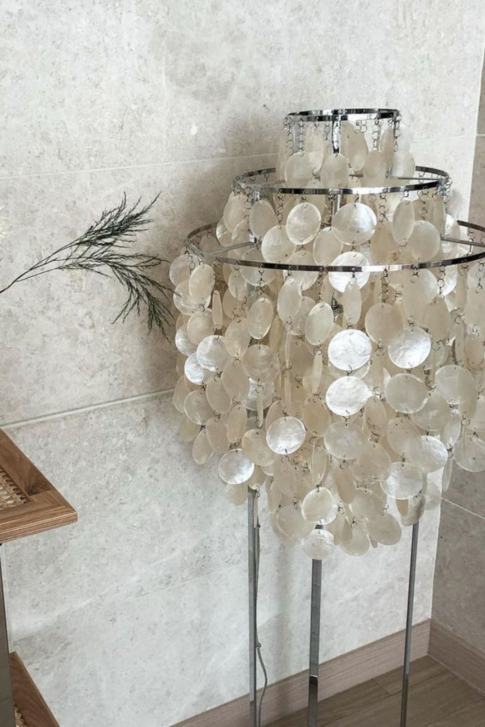 Vintage Shell Floor Lamp - view 13 | everlamps