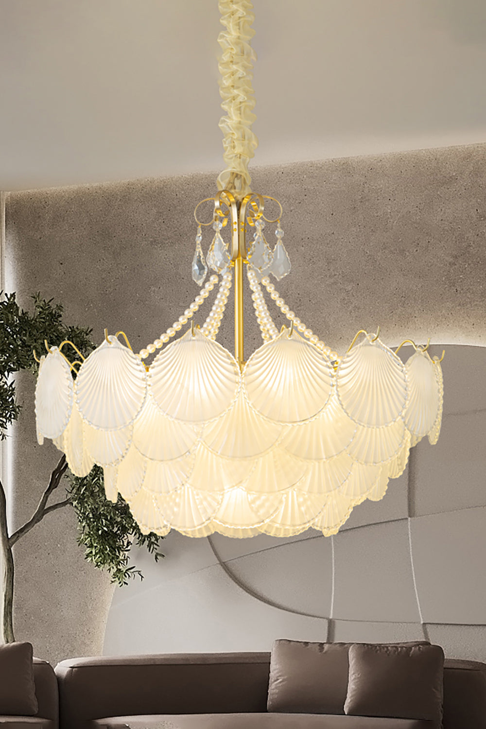 Shell Pendant Light - everlamps