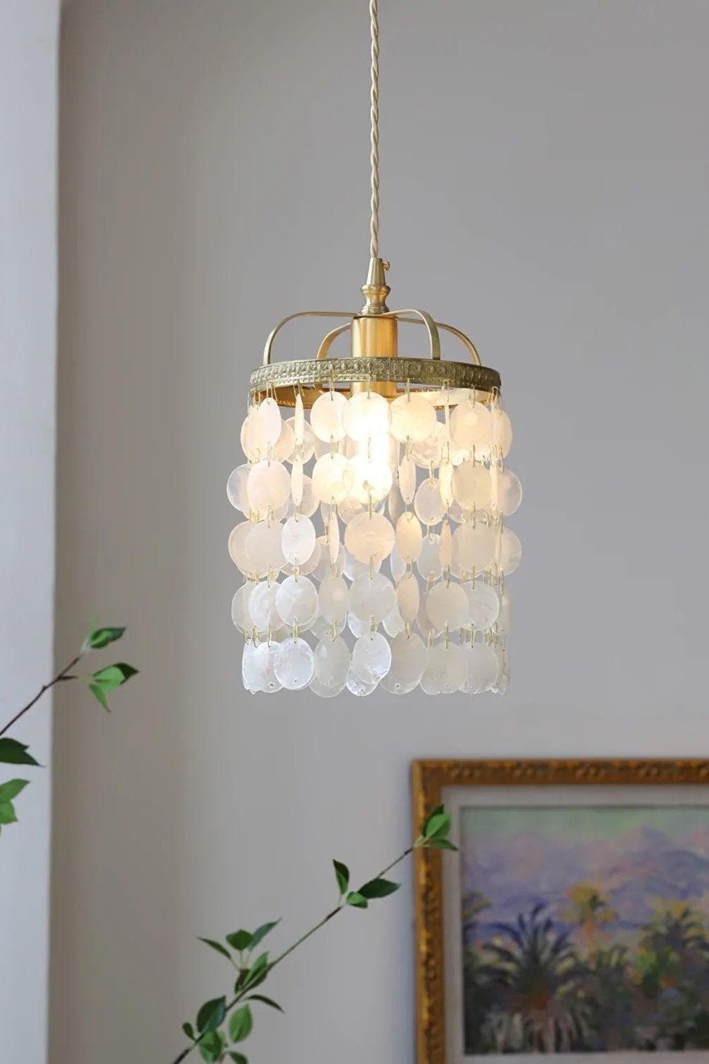 Shell Pendant Light - view 5 | everlamps