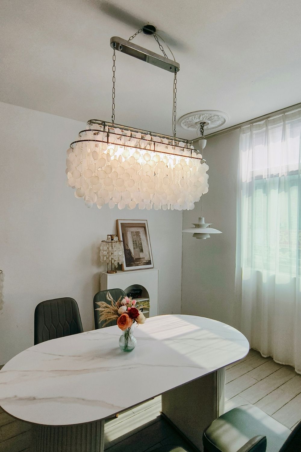 Shell Chandelier - view 12 | everlamps