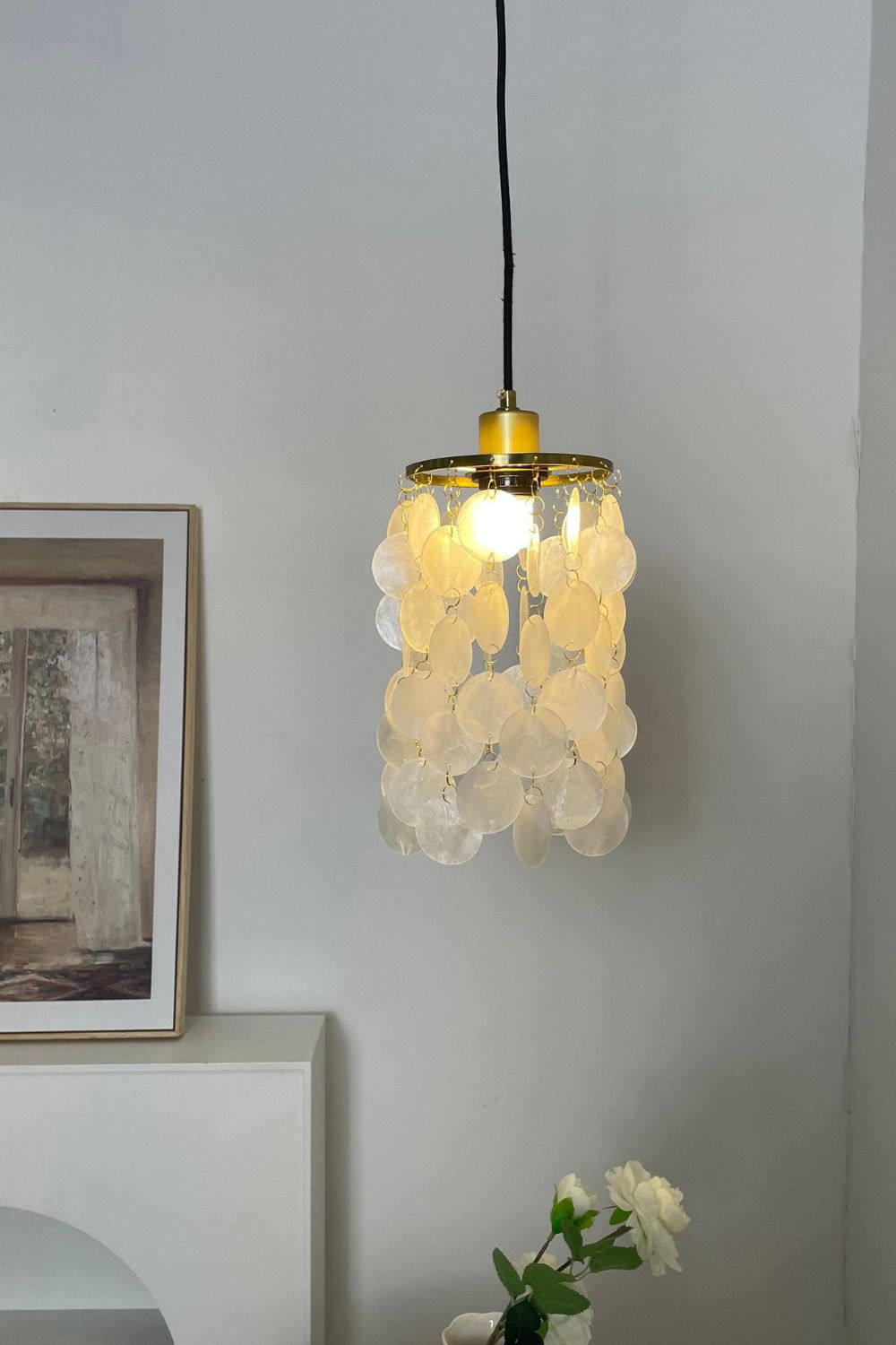 Shell Pendant Light - view 8 | everlamps