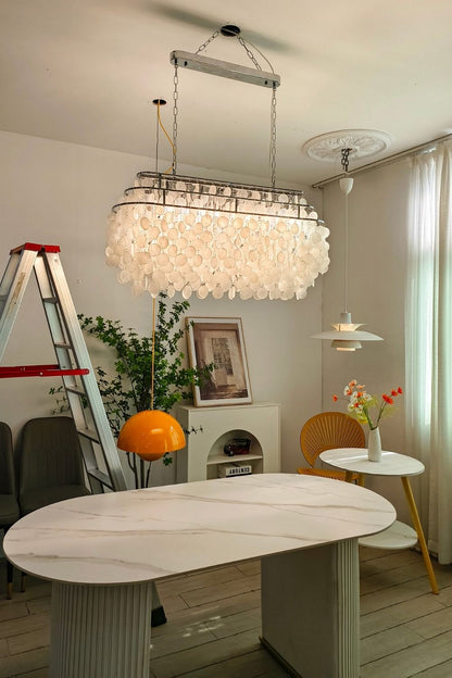 Shell Chandelier - view 6 | everlamps