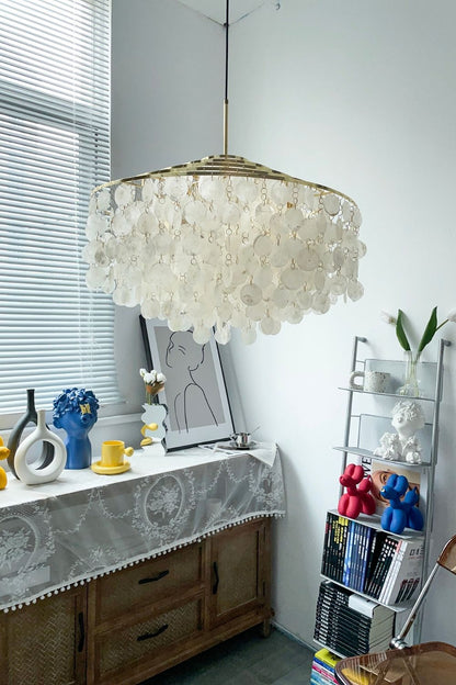 Shell Chandelier - view 36 | everlamps