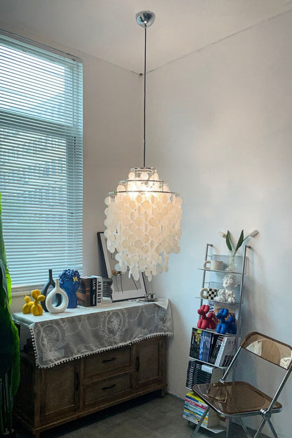Shell Chandelier - view 5 | everlamps