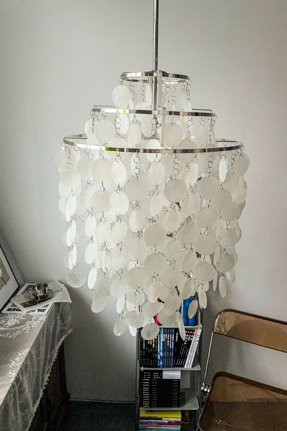 Shell Chandelier - view 39 | everlamps