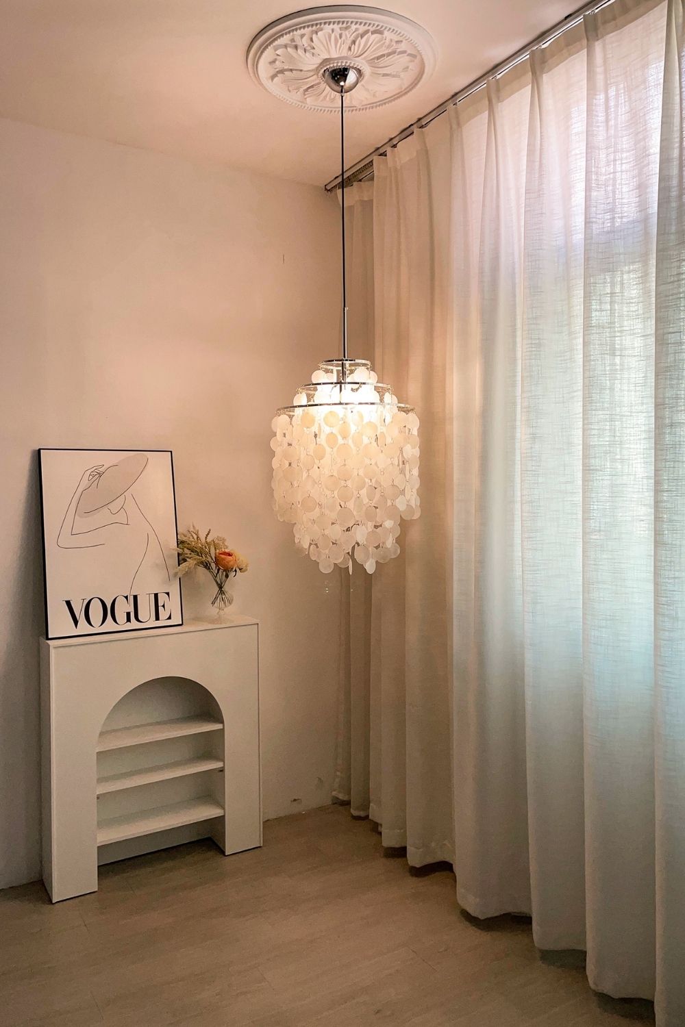 Shell Chandelier