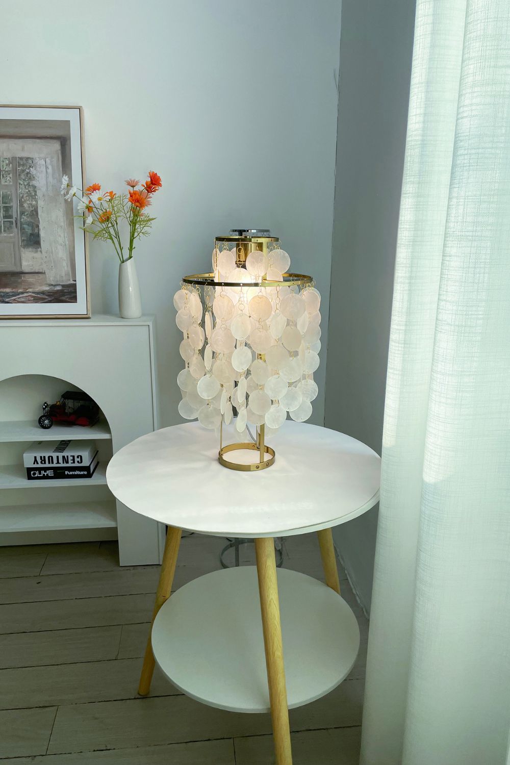 FUN 2 Shell Table Lamp - view 2 | everlamps